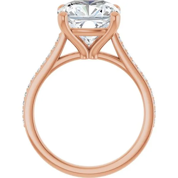 Claw-Prong Engagement Ring Image 2 Northwood Jewelers Northwood, OH