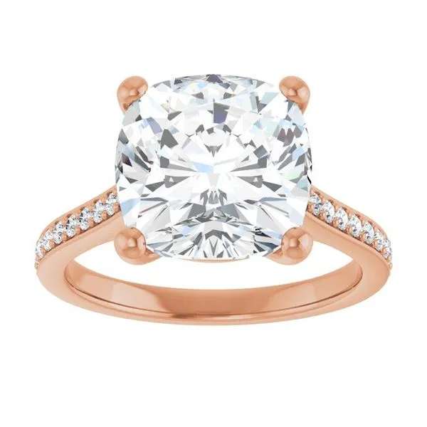 Claw-Prong Engagement Ring Image 3 Raleigh Diamond Fine Jewelry Raleigh, NC