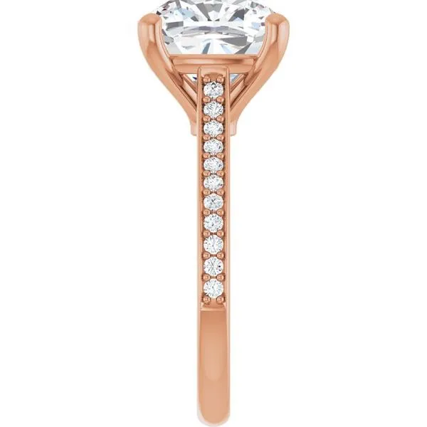 Claw-Prong Engagement Ring Image 4 JF Jones Jewelers Rochester, NY