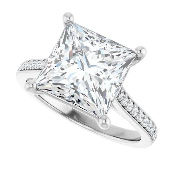 Claw-Prong Engagement Ring Image 5 Natale Jewelers Sewell, NJ