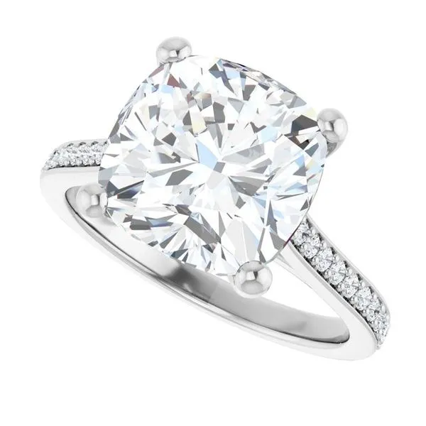 Claw-Prong Engagement Ring Image 5 Raleigh Diamond Fine Jewelry Raleigh, NC