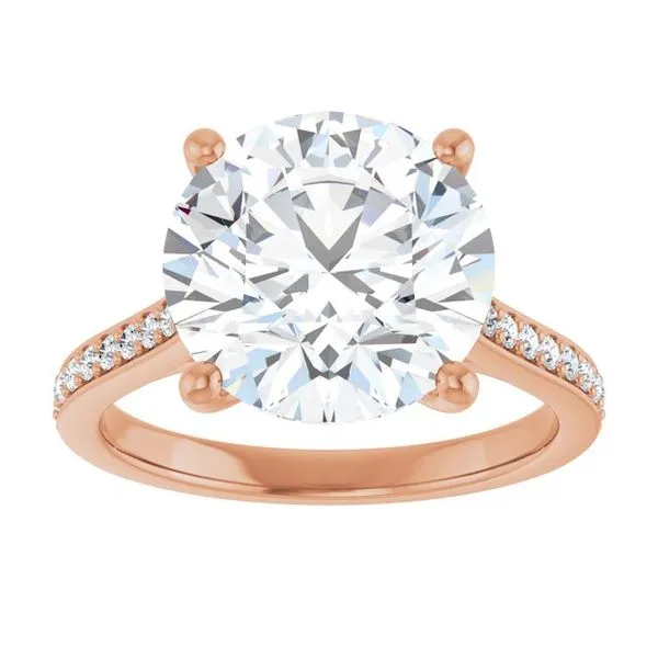 Claw-Prong Engagement Ring Image 3 Raleigh Diamond Fine Jewelry Raleigh, NC