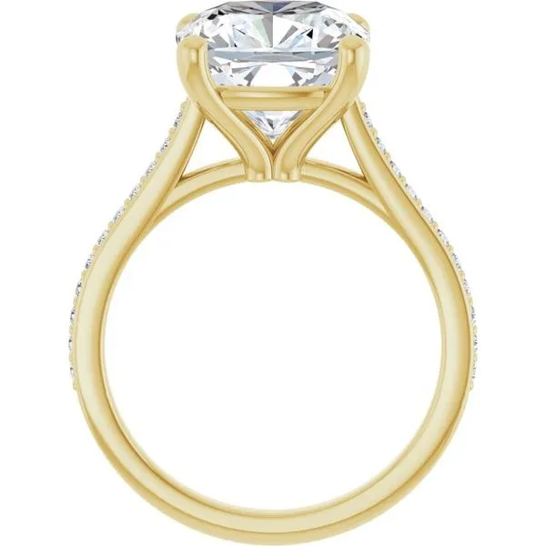 Claw-Prong Engagement Ring Image 2 Northwood Jewelers Northwood, OH