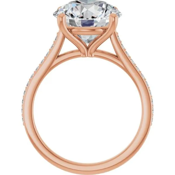 Claw-Prong Engagement Ring Image 2 Northwood Jewelers Northwood, OH