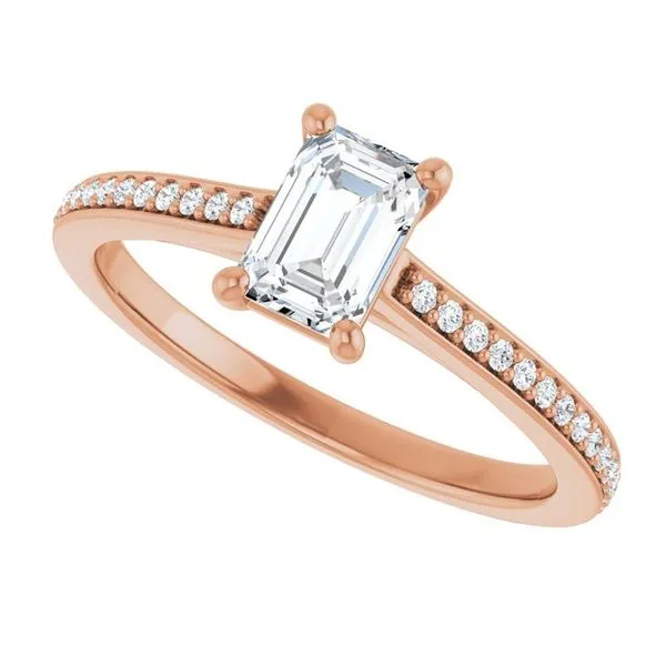 Claw-Prong Engagement Ring Image 5 Natale Jewelers Sewell, NJ