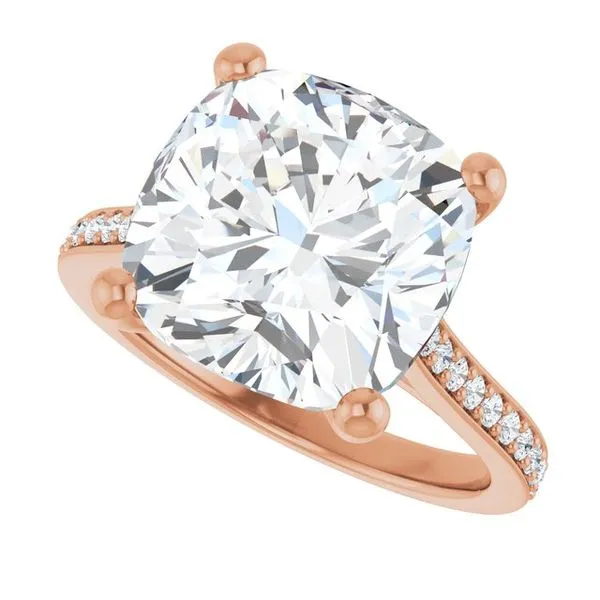 Claw-Prong Engagement Ring Image 5 Raleigh Diamond Fine Jewelry Raleigh, NC