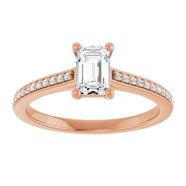 Claw-Prong Engagement Ring Image 3 JF Jones Jewelers Rochester, NY