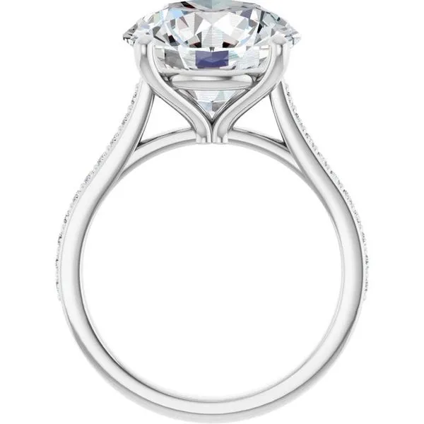 Claw-Prong Engagement Ring Image 2 Natale Jewelers Sewell, NJ