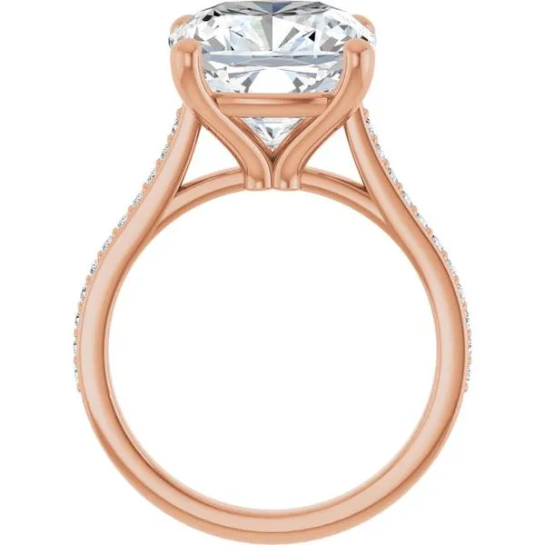 Claw-Prong Engagement Ring Image 2 Northwood Jewelers Northwood, OH