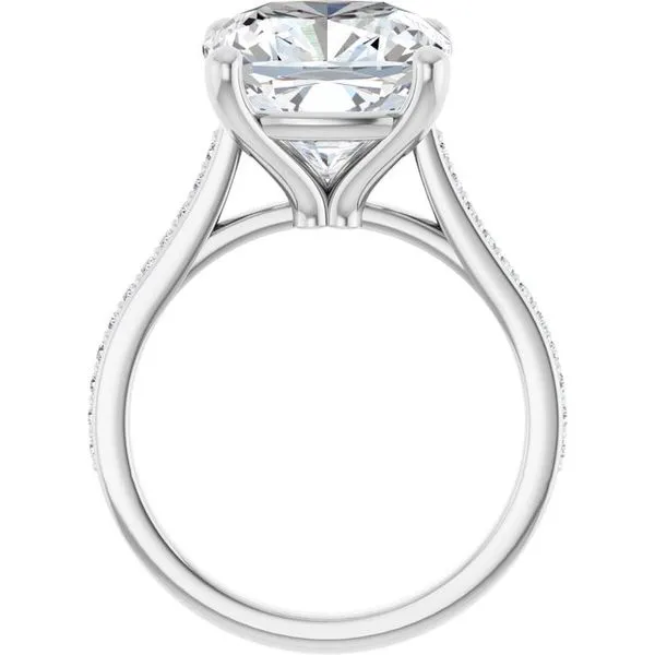 Claw-Prong Engagement Ring Image 2 JF Jones Jewelers Rochester, NY