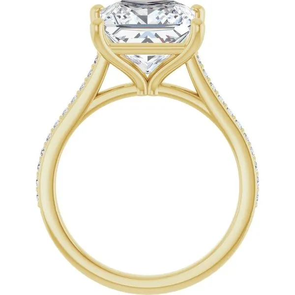 Claw-Prong Engagement Ring Image 2 JF Jones Jewelers Rochester, NY