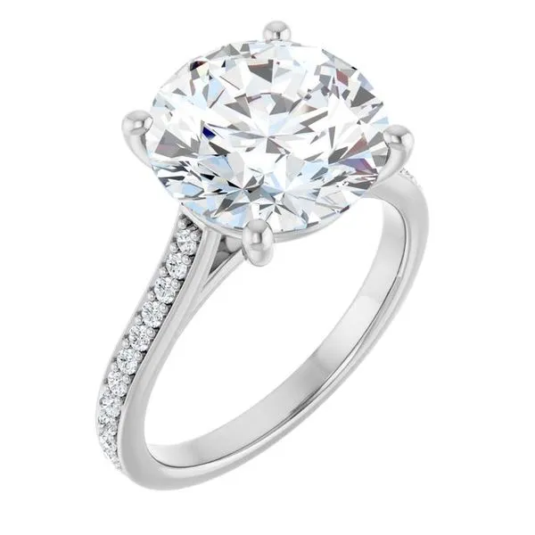 Claw-Prong Engagement Ring Natale Jewelers Sewell, NJ