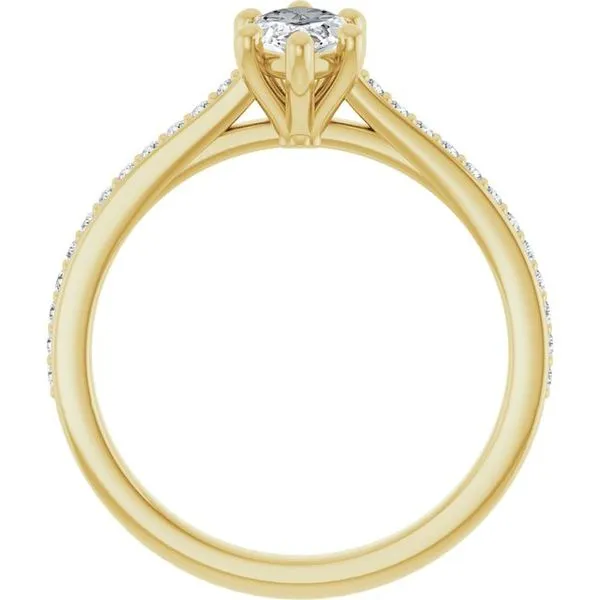 Claw-Prong Engagement Ring Image 2 Northwood Jewelers Northwood, OH