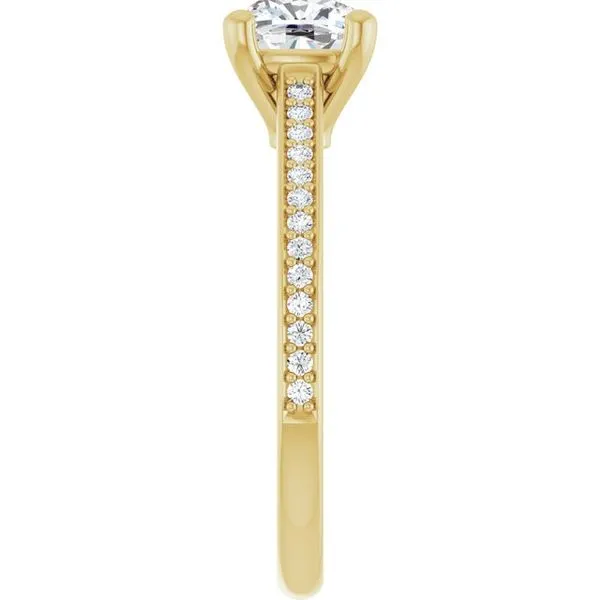 Claw-Prong Engagement Ring Image 4 Raleigh Diamond Fine Jewelry Raleigh, NC