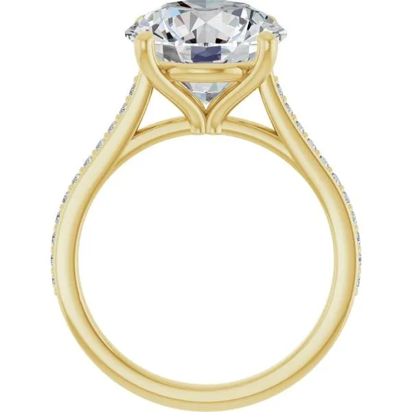 Claw-Prong Engagement Ring Image 2 Raleigh Diamond Fine Jewelry Raleigh, NC
