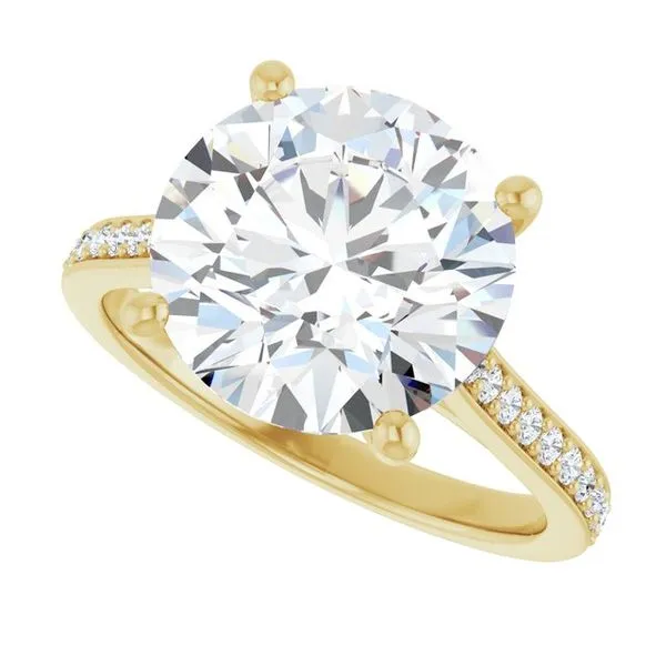 Accented Engagement Ring Image 5 Mark Jewellers La Crosse, WI