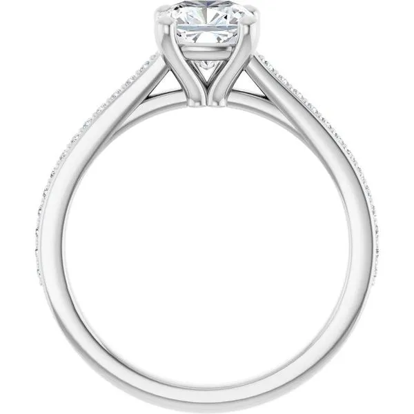 Claw-Prong Engagement Ring Image 2 Raleigh Diamond Fine Jewelry Raleigh, NC
