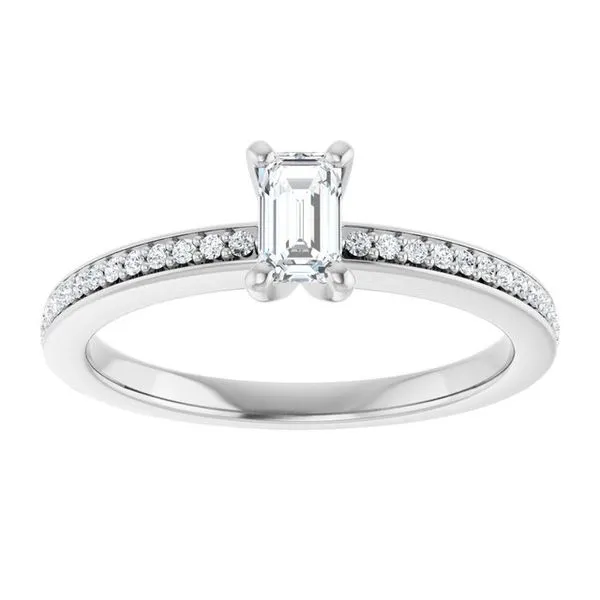 Solitaire Engagement Ring Image 3 Shipley's Fine Jewelry Hampstead, MD