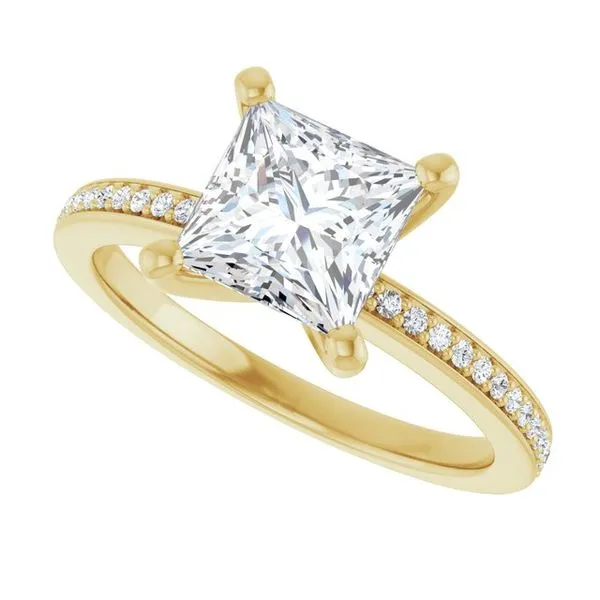 Solitaire Engagement Ring Image 5 Berilian Jewelers Folsom, CA