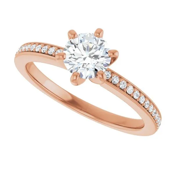 Solitaire Engagement Ring Image 5 Berilian Jewelers Folsom, CA