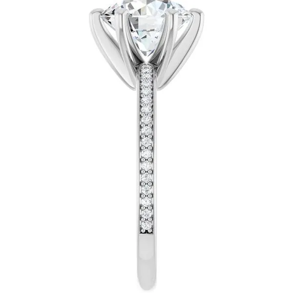 Solitaire Engagement Ring Image 4 Berilian Jewelers Folsom, CA