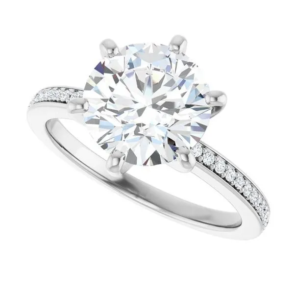Solitaire Engagement Ring Image 5 Berilian Jewelers Folsom, CA