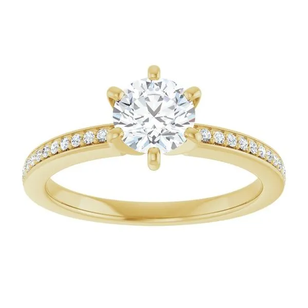 Solitaire Engagement Ring Image 3 Berilian Jewelers Folsom, CA