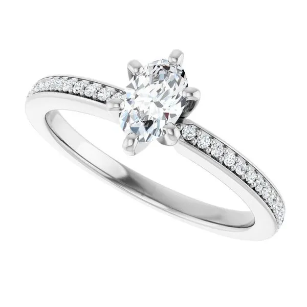 Solitaire Engagement Ring Image 5 Berilian Jewelers Folsom, CA