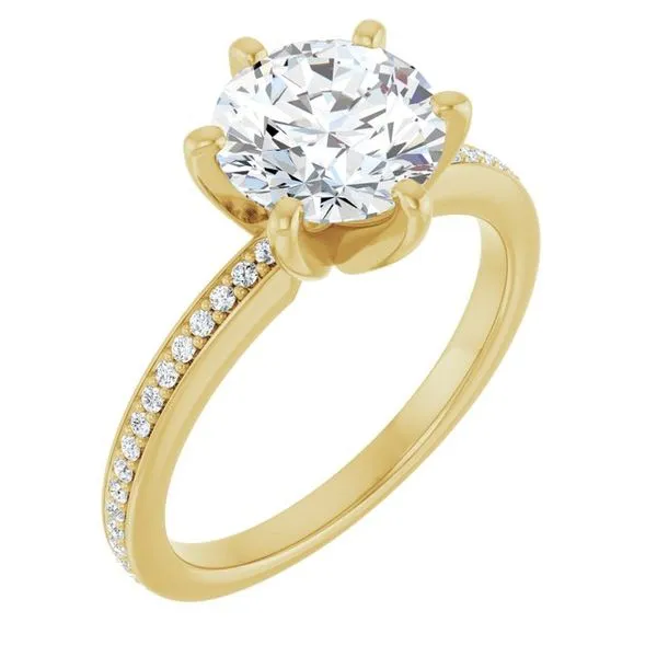 Solitaire Engagement Ring Berilian Jewelers Folsom, CA