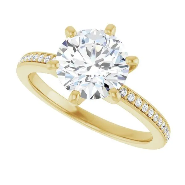 Solitaire Engagement Ring Image 5 Berilian Jewelers Folsom, CA