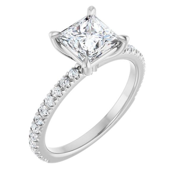 Claw-Prong Engagement Ring