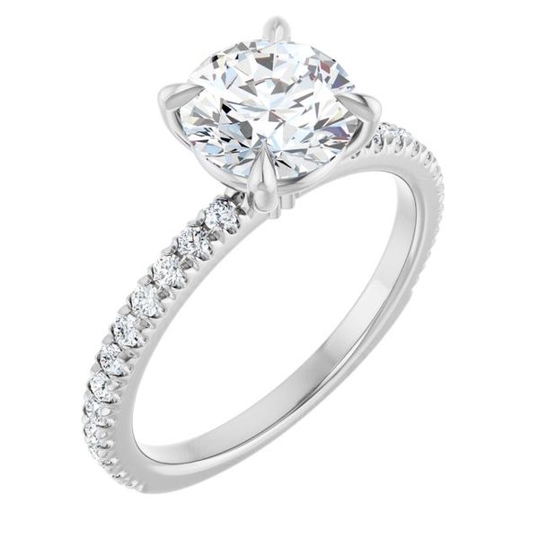 Claw-Prong Engagement Ring