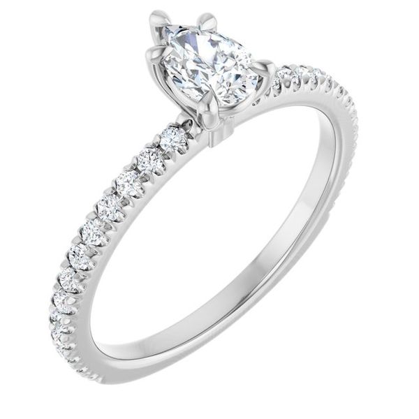 Claw-Prong Engagement Ring