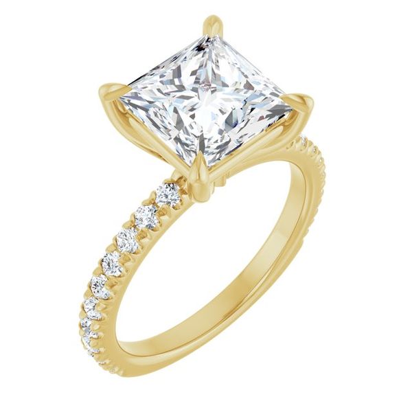 Claw-Prong Engagement Ring