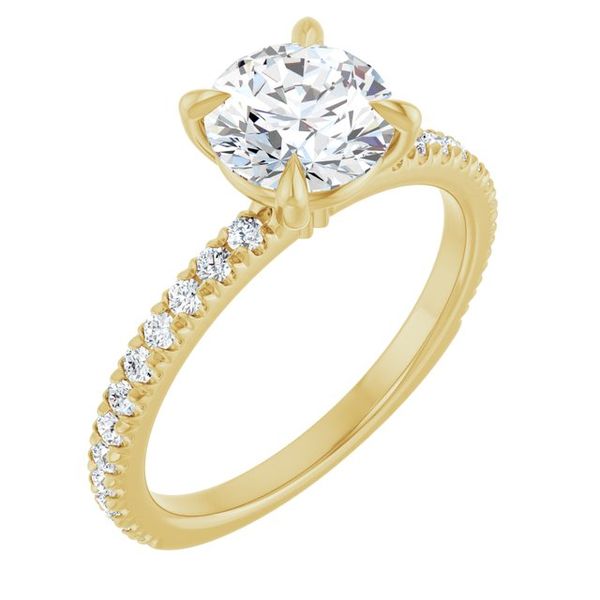 Claw-Prong Engagement Ring