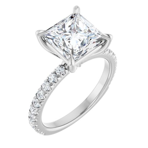 Claw-Prong Engagement Ring