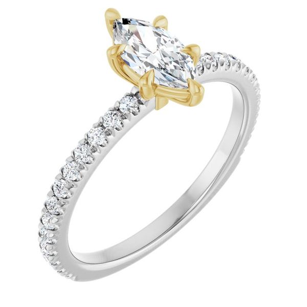 Claw-Prong Engagement Ring