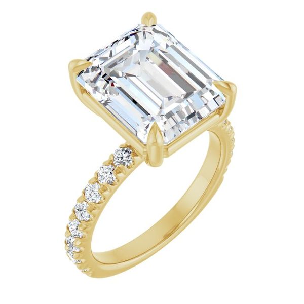 Claw-Prong Engagement Ring