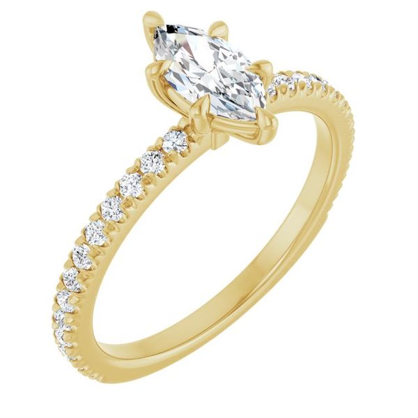 Claw-Prong Engagement Ring