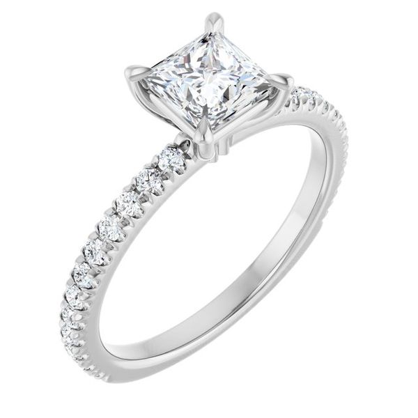 Claw-Prong Engagement Ring