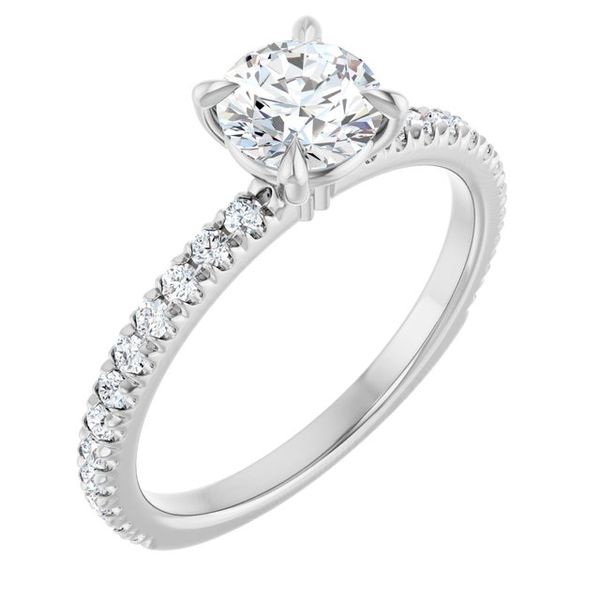 Claw-Prong Engagement Ring