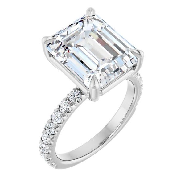 Claw-Prong Engagement Ring