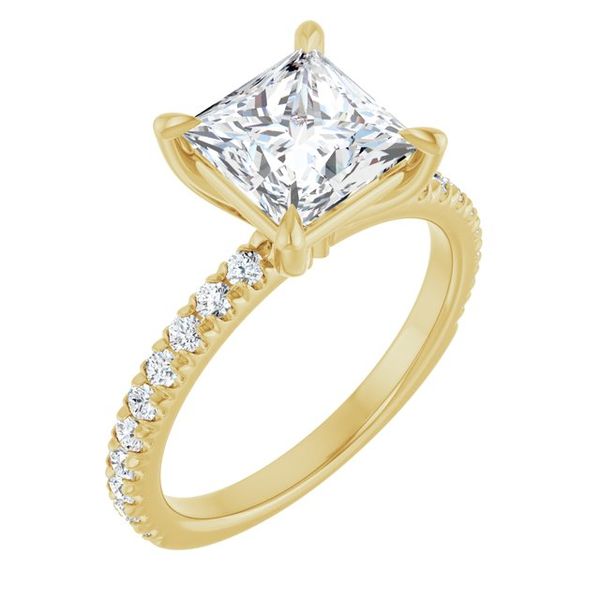 Claw-Prong Engagement Ring