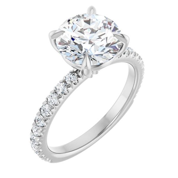 Claw-Prong Engagement Ring