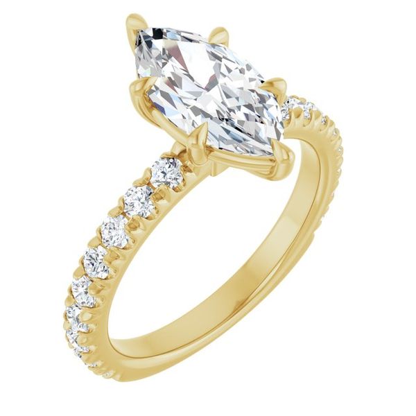 Claw-Prong Engagement Ring