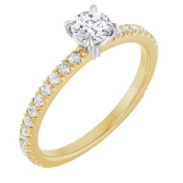 Claw-Prong Engagement Ring