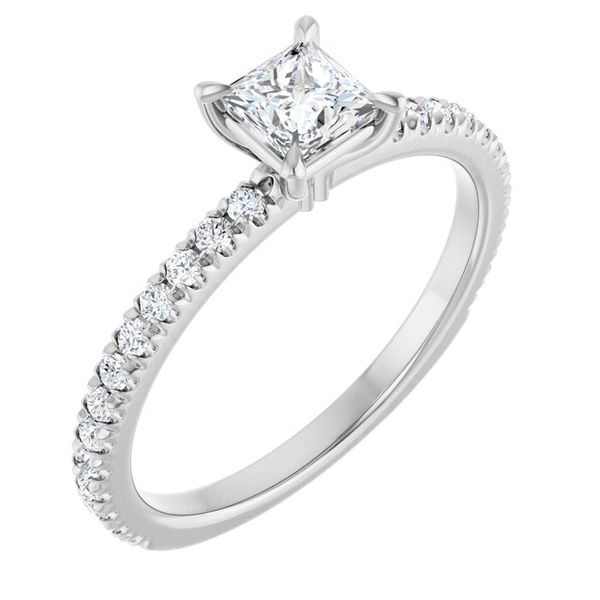 Claw-Prong Engagement Ring