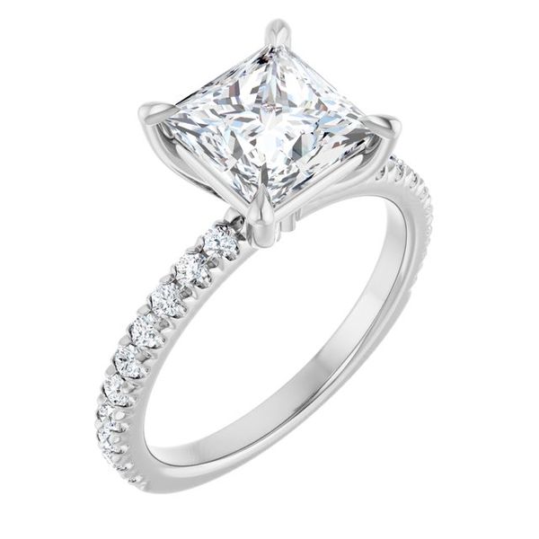 Claw-Prong Engagement Ring