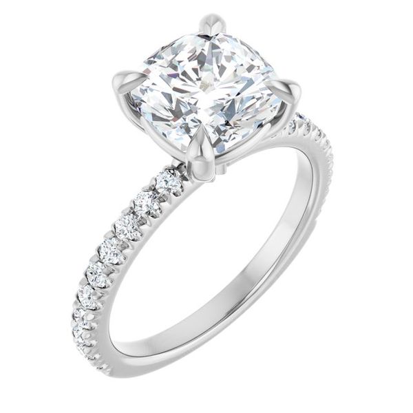 Claw-Prong Engagement Ring