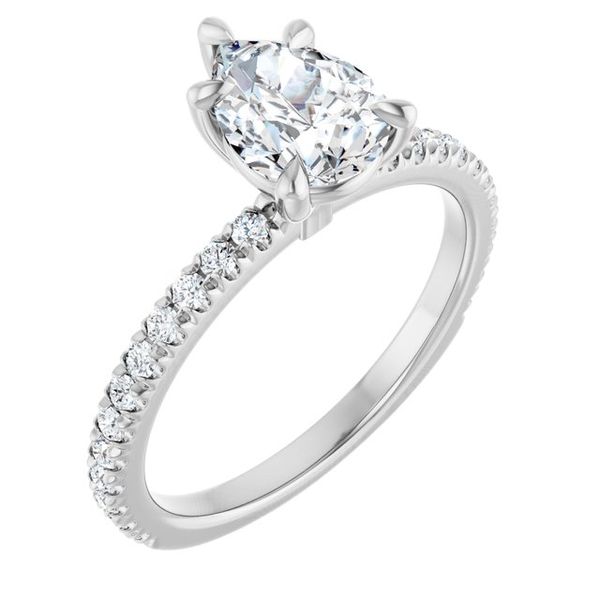 Claw-Prong Engagement Ring